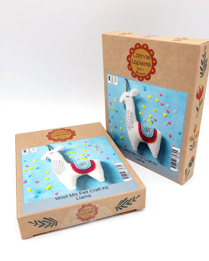 Llama Felt Craft Mini Kit - Beginner Friendly