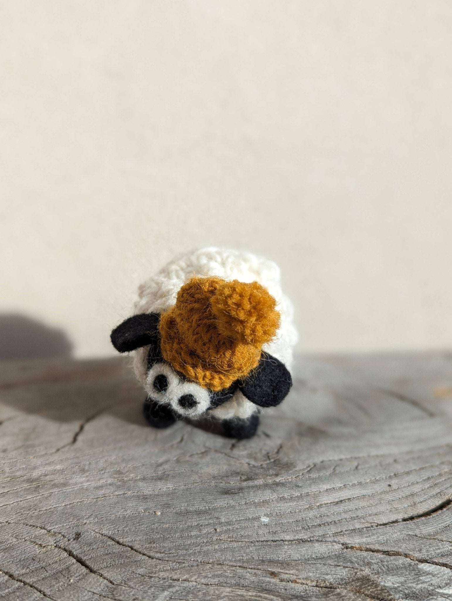 Felted Sheep with Knitted Beanie - The Red Squirrel