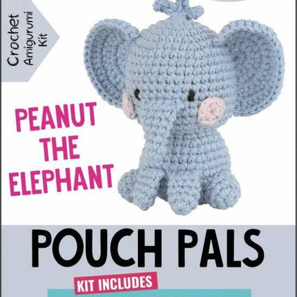 Knitty Critters - Pouch Pals 3 - Peanut The Elephant