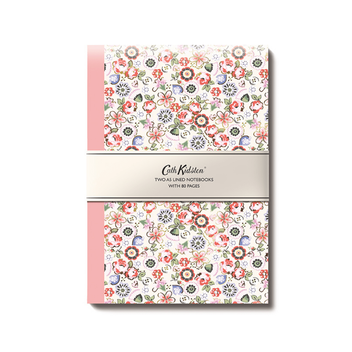 Cath Kidston set of 2 A5 Notebooks - Soft Pink Stationery - The Red Squirrel