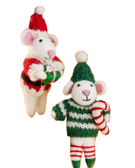 Felt Santa Elf Decoration