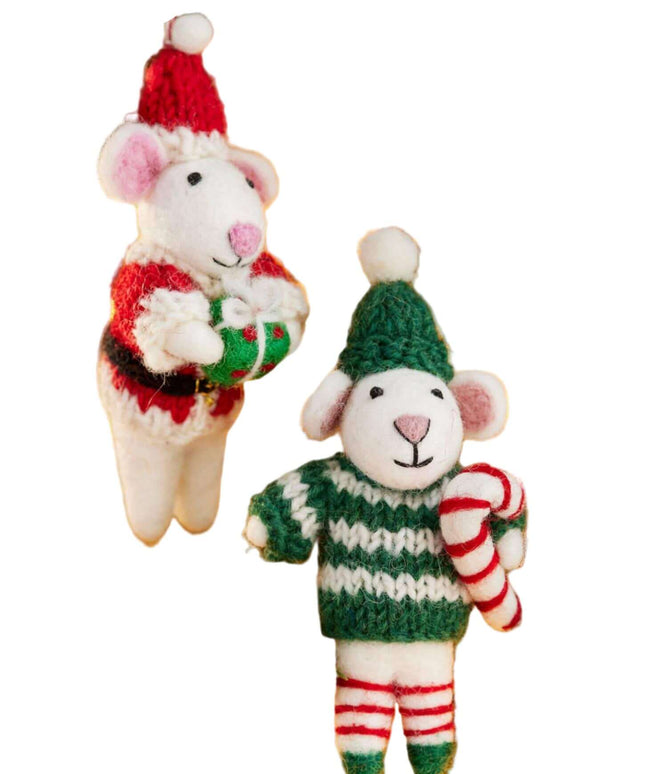 Felt Santa Elf Decoration