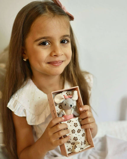 Levlovs Mouse Lili in a Box with the Bedding Summer Gift