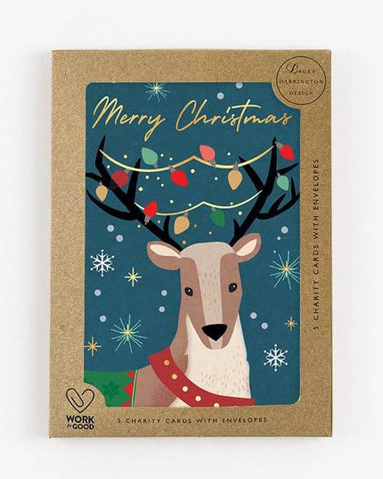 Charity Christmas Card Pack With Love