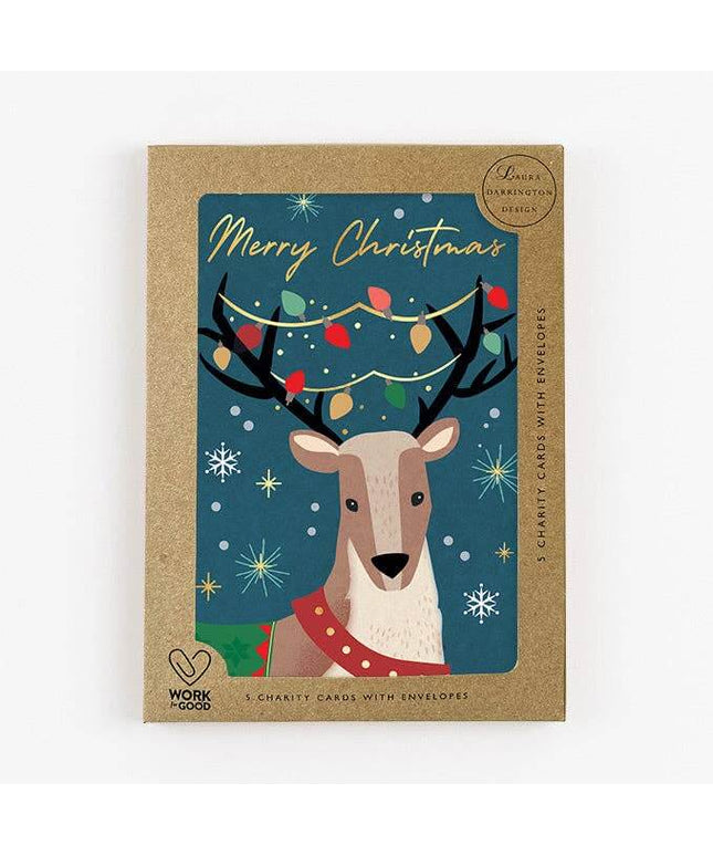Charity Christmas Card Pack With Love