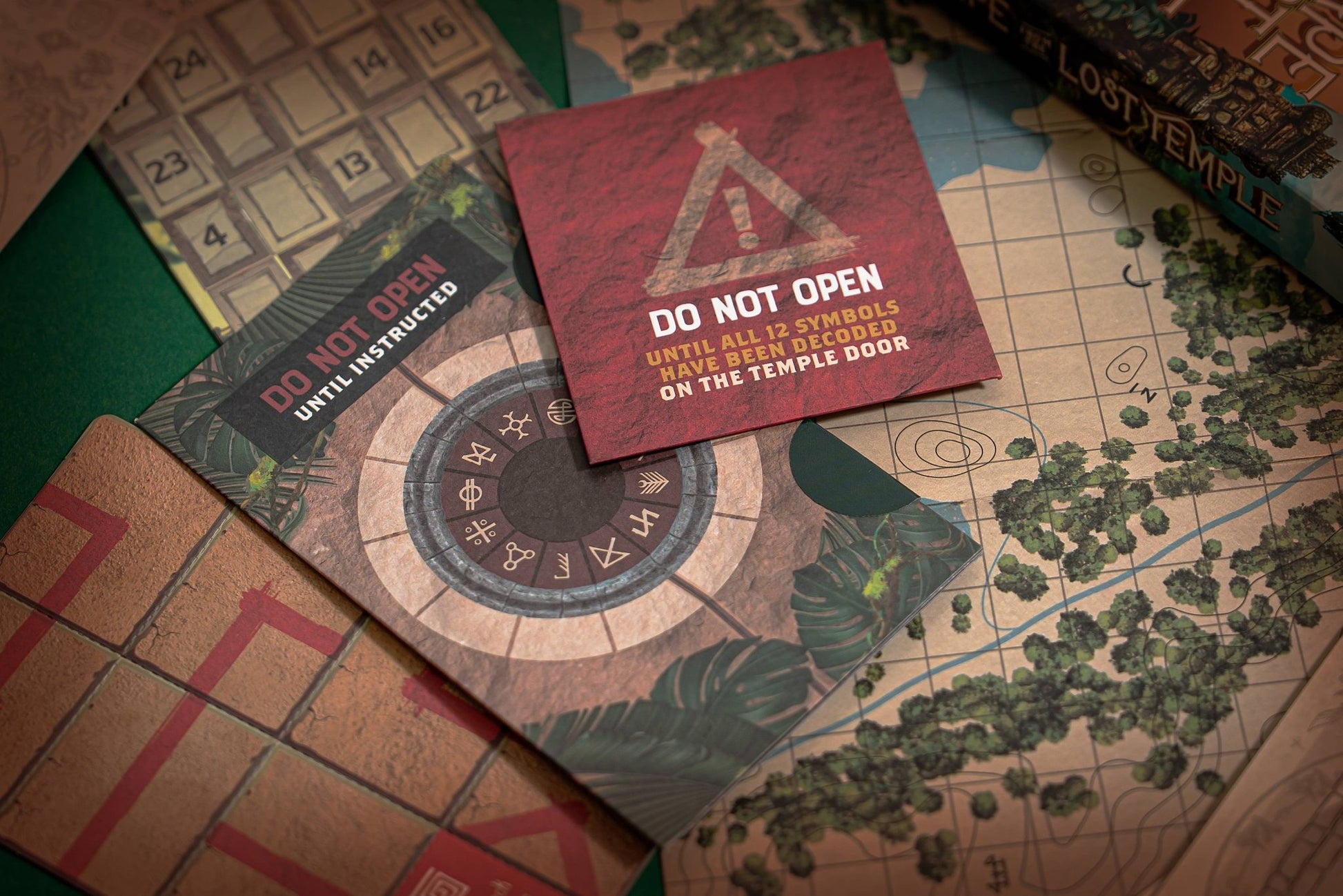 Escape from the Lost Temple - Escape room game - The Red Squirrel