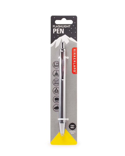 Flashlight Pen - A working refillable pen with a light in it