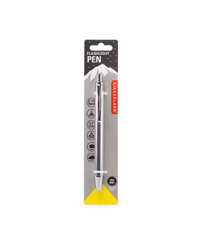 Flashlight Pen - A working refillable pen with a light in it