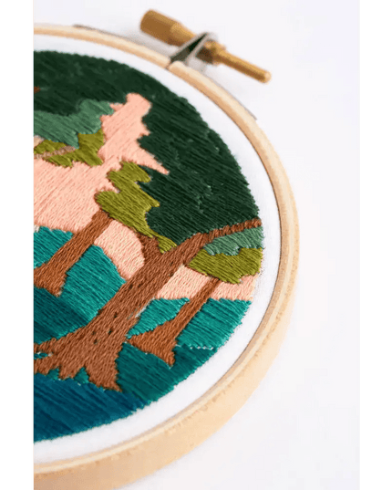 Forest Walk Mini Embroidery Kit