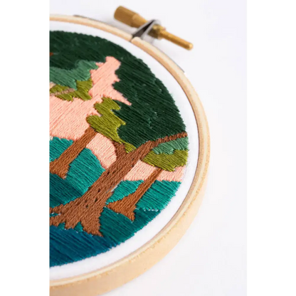 Forest Walk Mini Embroidery Kit