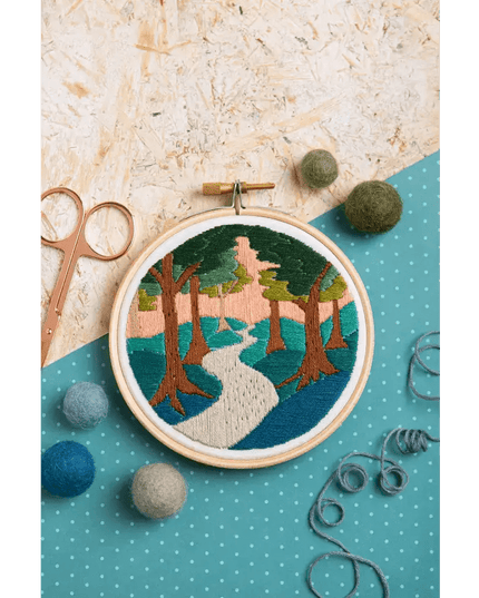 Forest Walk Mini Embroidery Kit