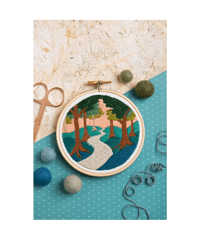 Forest Walk Mini Embroidery Kit