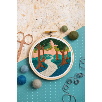 Forest Walk Mini Embroidery Kit