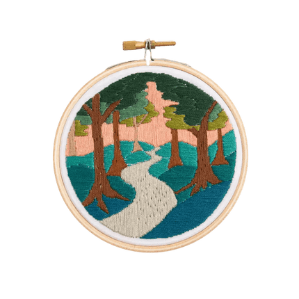 Forest Walk Mini Embroidery Kit