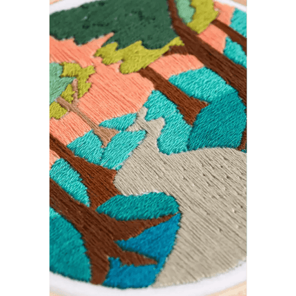 Forest Walk Mini Embroidery Kit