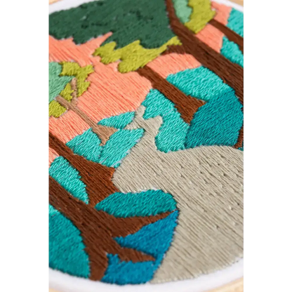 Forest Walk Mini Embroidery Kit