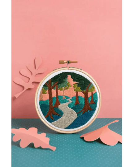 Forest Walk Mini Embroidery Kit