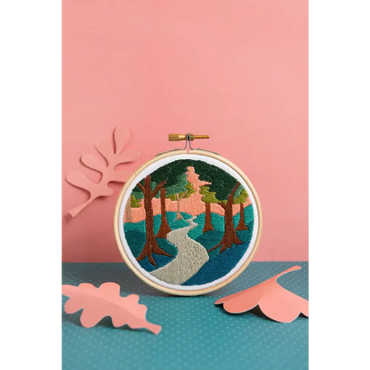 Forest Walk Mini Embroidery Kit