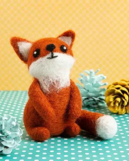 Fox Cub Mini Needle Felting Kit | Complete Craft Kit