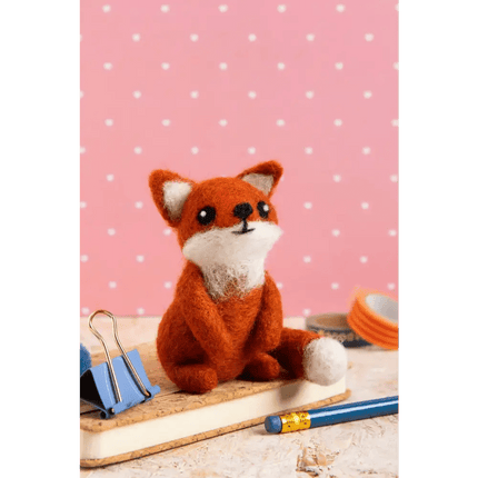 Fox Cub Mini Needle Felting Kit | Complete Craft Kit