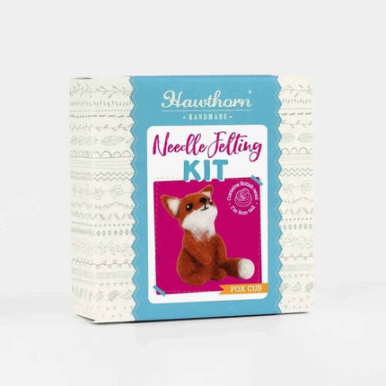 Fox Cub Mini Needle Felting Kit | Complete Craft Kit