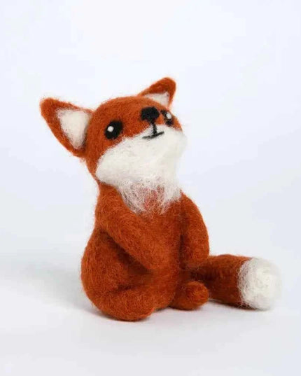 Fox Cub Mini Needle Felting Kit | Complete Craft Kit