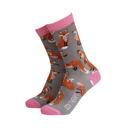 Foxes- Women's Bamboo Socks