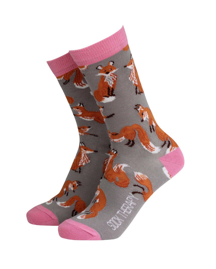 Foxes- Women's Bamboo Socks