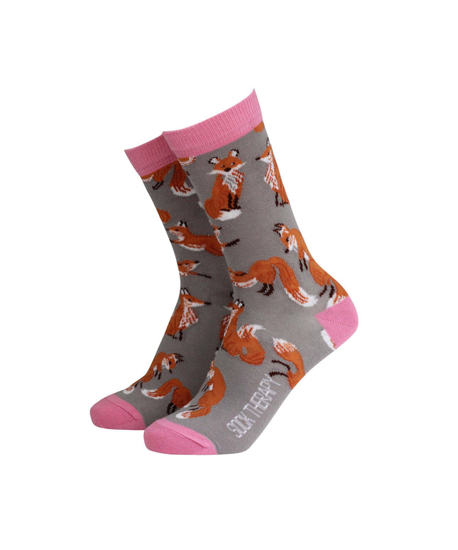 Foxes- Women's Bamboo Socks
