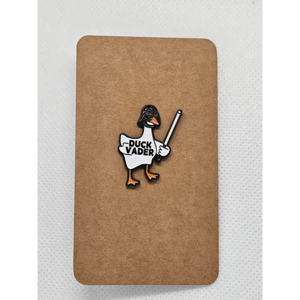 Goose pin badges - Various Designs Duck Vader