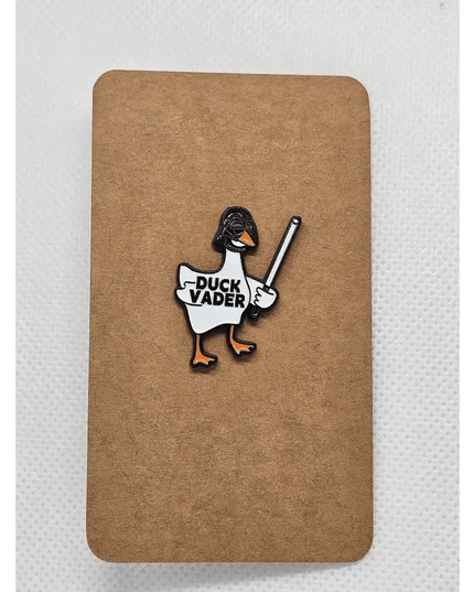 Goose pin badges - Various Designs Duck Vader
