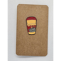 Funky takeaway cup enamel pin badge - Pin badges