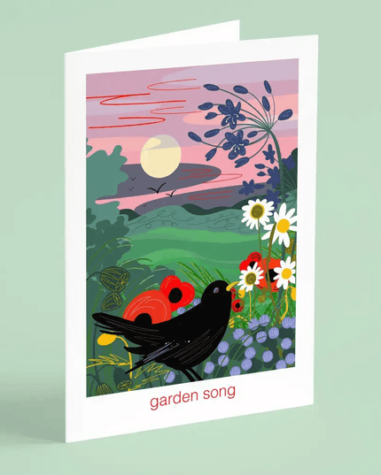 Garden song - greeting card nature