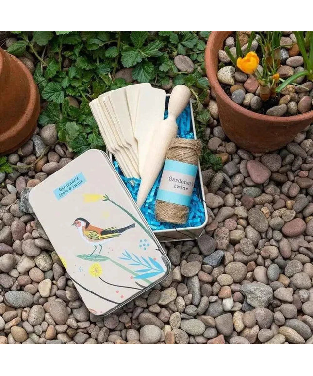 Gardener's Tools And Twine in a Tin - Your Garden