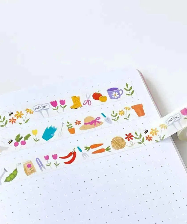 Washi Tape - Gardening Themed Tape