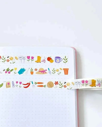 Gardening Washi Tape