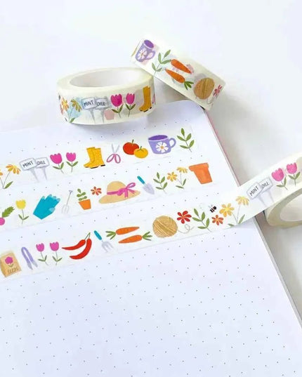 Gardening Washi Tape