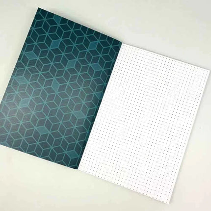 Geometric A5 Bullet Journal - The Joy of Journaling