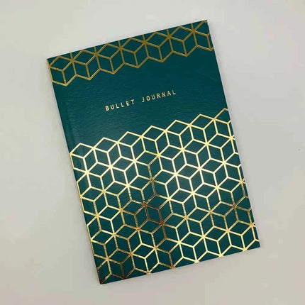 Geometric A5 Bullet Journal - The Joy of Journaling