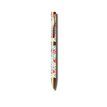 Gift Pen Set of 3 - Flowers Stationery Bright