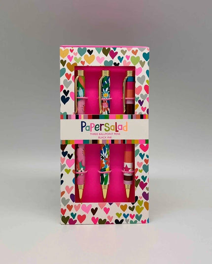 Gift Set of 3 Pens - Paper Salad Stationery