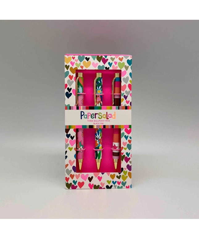 Gift Set of 3 Pens - Paper Salad Stationery