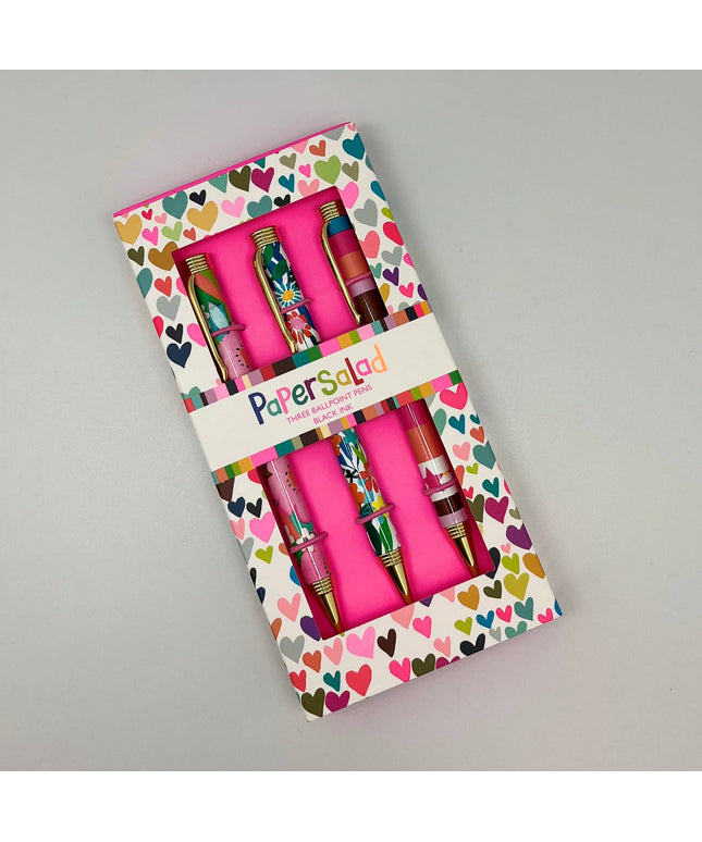 Gift Set of 3 Pens - Paper Salad Stationery