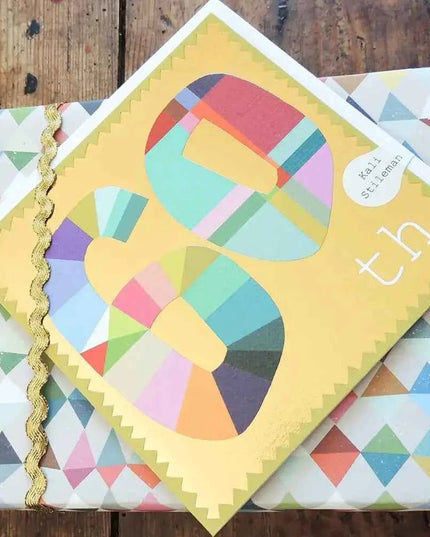 Gold Foiled Sixty Birthday Card