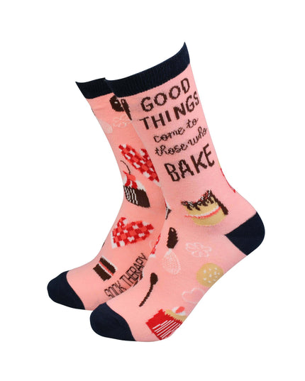 Good things come to those who Bake - Women's Bamboo Socks