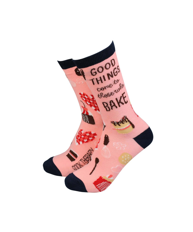 Good things come to those who Bake - Women's Bamboo Socks