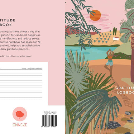 Gratitude Logbook A5 - Yoga Cover