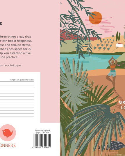 Gratitude Logbook A5 - Yoga Cover