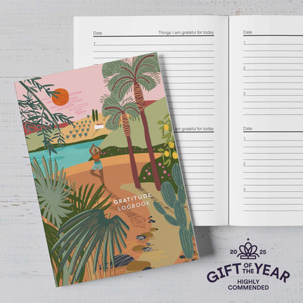 Gratitude Logbook A5 - Yoga Cover
