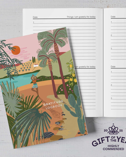 Gratitude Logbook A5 - Yoga Cover